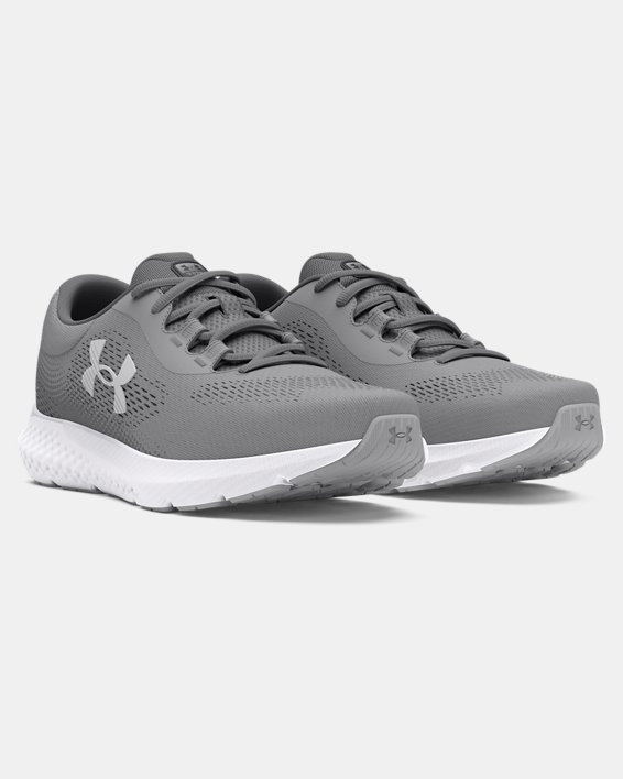 Men's UA Rogue 4 Running Shoes in Gray image number 3